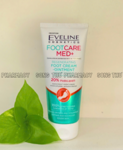 EVELINE FOOTCARE MED+ - KEM DƯỠNG GÓT CHÂN GIẢM NỨT NẺ, LÀM MỀM DA CHAI SẦN, PHỤC HỒI CHUYÊN SÂU 