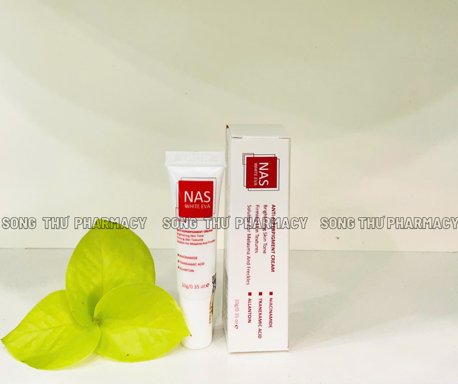 NAS WHITE EVA - KEM LÀM TRẮNG DA, HỖ TRỢ LÀM MỜ NÁM