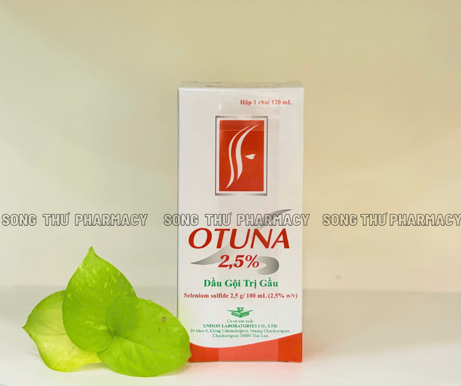 OTUNA - DẦU GỘI ĐIỀU TRỊ NẤM NGỨA DA ĐẦU VÀ VIÊM TUYẾN BÃ NHỜN