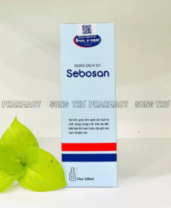 SEBOSAN - XỊT NGOÀI DA LÀM SẠCH KÝ SINH TRÙNG VÀ LOẠI BỎ CÁI GHẺ TOÀN DIỆN