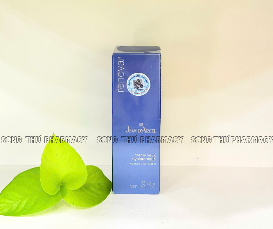 JEAN D’ARCEL HYALURON EYE CREAM - KEM DƯỠNG ẨM GIÚP GIẢM KHÔ VÀ GIẢM NHĂN VÙNG DA QUANH MẮT