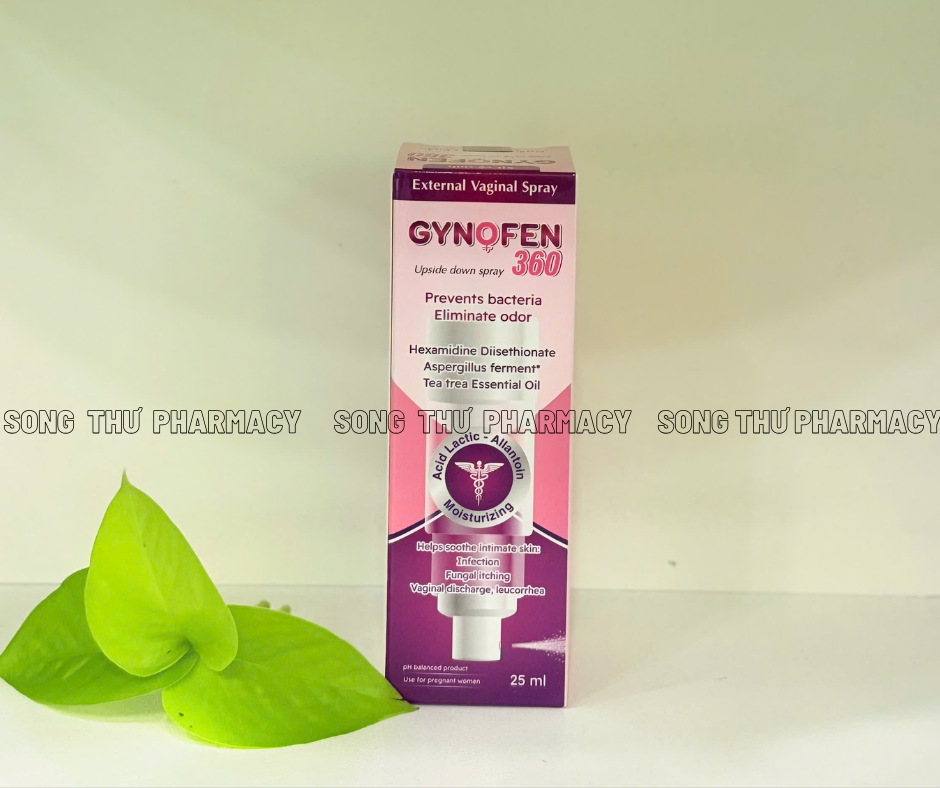 GYNOFEN 360 UPSIDE DOWN SPRAY - XỊT VỆ SINH LÀM SẠCH VÙNG KÍN, KHÁNG KHUẨN, KHỬ MÙI HÔI