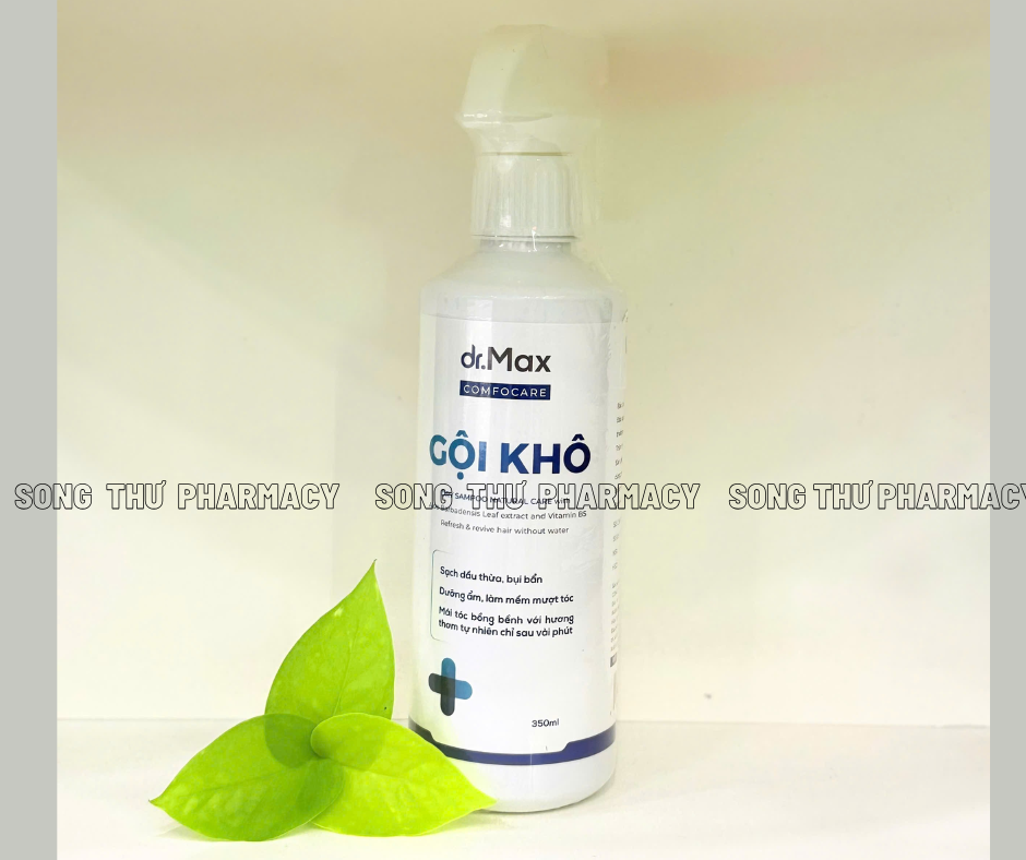 GỘI KHÔ DR.MAX COMFOCARE - SẠCH DẦU THỪA, BỤI BẨN