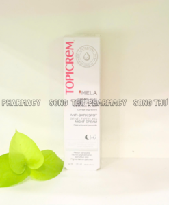 TOPICREM MELA ANTI-DARK SPOT GENTLE PEELING NIGHT CREAM - KEM DƯỠNG ĐIỀU CHỈNH CÁC ĐỐM NÁM QUA ĐÊM