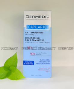 DERMEDIC CAPILARTE ANTI DANDRUFF SHAMPOO - DẦU GỘI LÀM SẠCH GÀU & GIẢM NGỨA 