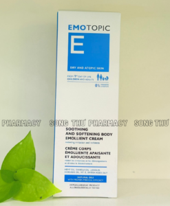 EMOTOPIC SOOTHING AND SOFTENING BODY EMOLLIENT CREAM - KEM DƯỠNG THỂ LÀM DỊU & MỀM DA CHO DA CHÀM THỂ TRẠNG 