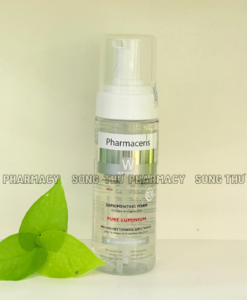 PHARMACERIS W PURE LUMINUM DEPIGMENTING FOAM - BỌT RỬA MẶT LÀM SÁNG DA & MỜ THÂM NÁM CHUYÊN SÂU 