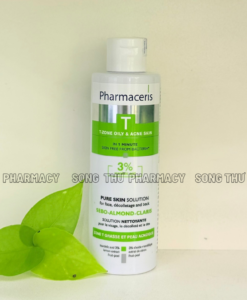 PHARMACERIS T SEBO ALMOND CLARIS - GIẢI PHÁP LÀM SẠCH SÂU, KHÁNG KHUẨN & NGĂN NGỪA MỤN CHUYÊN BIỆT 