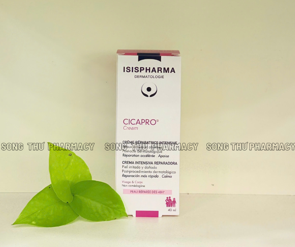 ISIS PHARMA CICAPRO CREAM – KEM DƯỠNG PHỤC HỒI DA SAU TREATMENT