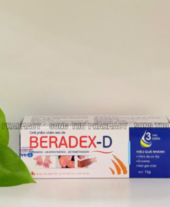 BERADEX-D - DƯỠNG ẨM , PHỤC HỒI DA, GIẢM NGỨA