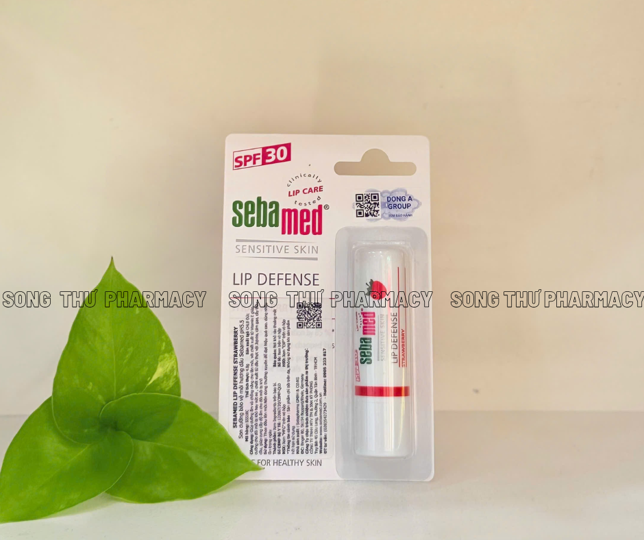 SEBAMED LIP DEFENSE - SON DƯỠNG ẨM, NGĂN NGỪA KHÔ, NỨT MÔI