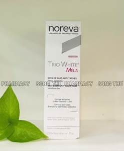 NOREVA TRIO WHITE MELA NIGHT CREAM - KEM DƯỠNG ĐÊM HỖ TRỢ LÀM SÁNG & ĐỀU MÀU DA 