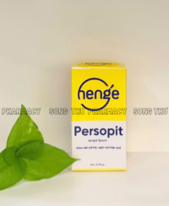 HENGE PERSOPIT SERUM  - TINH CHẤT GIẢM TIẾT MỒ HÔI VÙNG NÁCH, NGĂN MÙI HIỆU QUẢ, DƯỠNG SÁNG DA, GIẢM THÂM ĐEN 