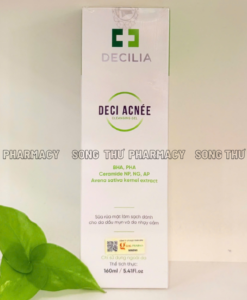 DECI ACNEÉ CLEANSING GEL - SỮA RỬA MẶT LÀM SẠCH DA DẦU, DA NHẠY CẢM 
