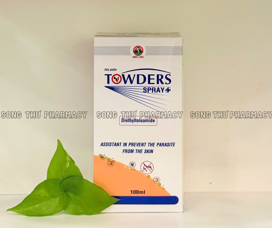 TOWDERS SPRAY - DUNG DỊCH XỊT LOẠI BỎ CÁC LOẠI KÝ SINH TRÙNG