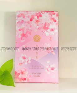 SAKURA SAKUYAHIME FACE MASK - MẶT NẠ DƯỠNG ẨM PHỤC HỒI