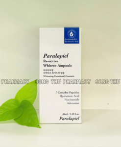 PARALAPIEL RE-ACTIVE WHITREE AMPOULE - TINH CHẤT HỖ TRỢ LÀM SÁNG & ĐỀU MÀU DA 