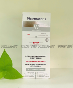 PHARMACERIS W INTENSIVE ANTI-PIGMENT NIGHT CREAM - KEM ĐÊM HỖ TRỢ LÀM MỜ VẾT THÂM NÁM & DƯỠNG SÁNG DA CHUYÊN SÂU 
