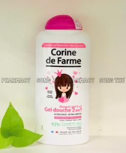 CORINE DE FARME SHOWER GEL 2 IN 1 PRINCESS - SỮA TẮM GỘI 2 TRONG 1 CHO BÉ – HƯƠNG HOA LAN NAM PHI 