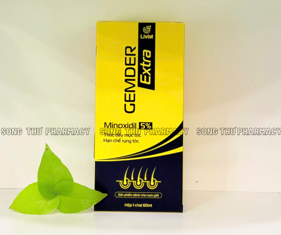 GEMDER EXTRA MONOXIDIL 5% - THUỐC XỊT MỌC TÓC, KÍCH THÍCH MỌC TÓC & GIẢM GÃY RỤNG