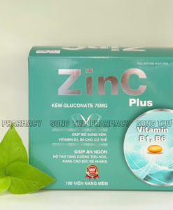 ZIN C PLUS - VIÊN UỐNG KÍCH THÍCH ĂN NGON, TĂNG CƯỜNG MIỄN DỊCH, NÂNG CAO ĐỀ KHÁNG
