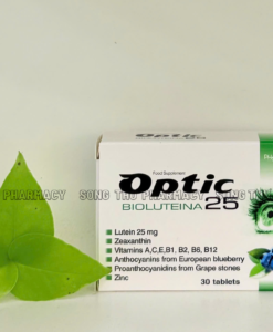 OPTIC BIOLUTEINA 25 - VIÊN UỐNG CUNG CẤP DƯỠNG CHẤT CHO MẮT 