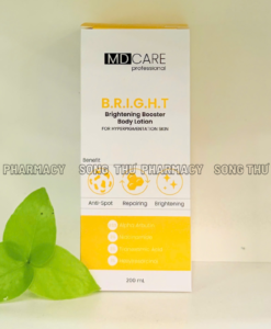 MD CARE BRIGHTENING BOOSTER BODY LOTION - SỮA DƯỠNG THỂ SÁNG DA MỜ THÂM 