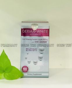 DERMA WHITE ADVANCE - VIÊN UỐNG HỖ TRỢ TRẮNG DA 