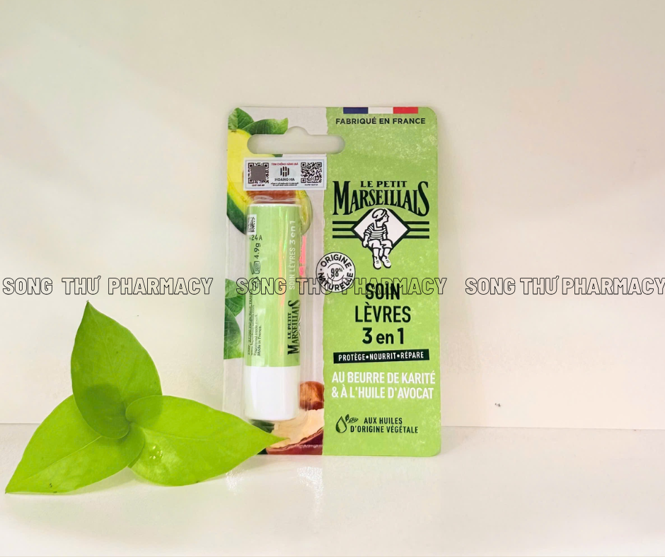 LE PETIT MARSEILAIS SOIN LEVRES 3 IN 1 - SON DƯỠNG MÔI 3 TRONG1