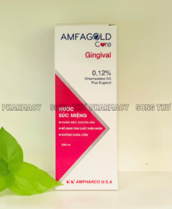 AMFAGOLD CARE GINGIVAL - NƯỚC SÚC MIỆNG 