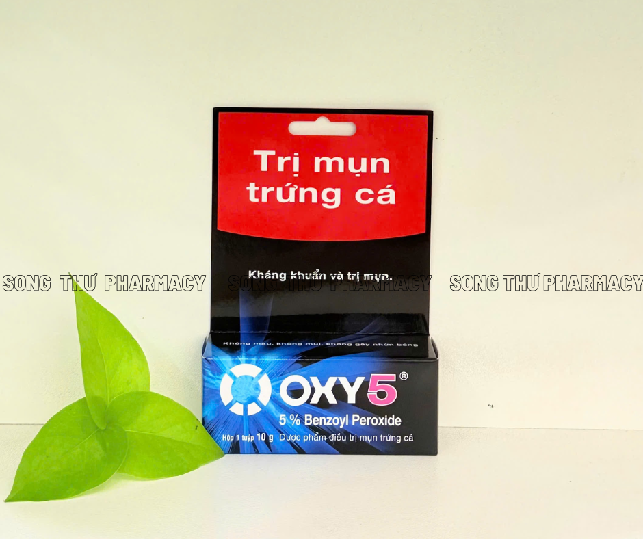 OXY5 - KEM BÔI ĐIỀU TRỊ MỤN BỌC VÀ MỤN TRỨNG CÁ