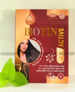 BIOTIN ACTIVE - VIÊN UỐNG HỖ TRỢ TÓC, MỎNG CHẮC KHỎE