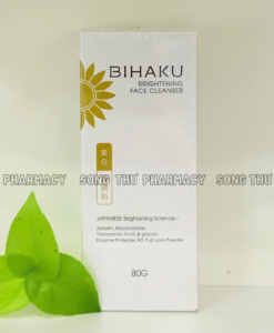 BIHAKU BRIGHTENING FACE CLEANSER - SỮA RỬA MẶT LÀM SẠCH ĐA TẦNG, GIẢM DẦU MỤN  & DƯỠNG SÁNG DA 