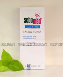 SEBAMED CLEAR FACE FACIAL TONER - NƯỚC CÂN BẰNG DA, SE KHÍT LỖ CHÂN LÔNG