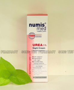 NUMIS MED NIGHT CREAM UREA 5% – KEM DƯỠNG DA ẨM PHỤC HỒI CHO DA KHÔ, DA NHẠY CẢM