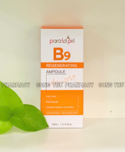 PARALAPIEL B9 REGENERATING AMPOULE - TINH CHẤT DƯỠNG ẨM PHỤC HỒI, NGĂN NGỪA LÃO HÓA 