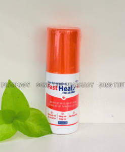 FASTHEALZ FIRST AID SPRAY - DUNG DỊCH XỊT LÀM SẠCH, KHÁNG KHUẨN, HỖ TRỢ LÀM LÀNH VẾT THƯƠNG 