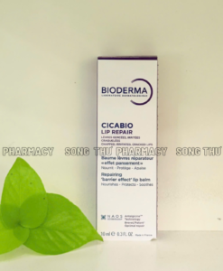 BIODERMA CICABIO LIP REPAIR - SON DƯỠNG PHỤC HỒI, DƯỠNG ẨM CHUYÊN SÂU CHO MÔI KHÔ NỨT NẺ & BONG TRÓC 