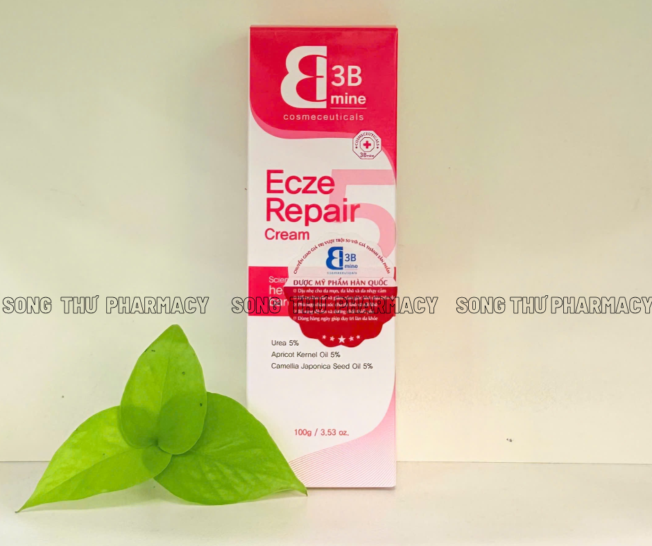 3BMINE ECZE REPAIR CREAM - KEM DƯỠNG ẨM, GIẢM ĐỎ, GIẢM VIÊM DA CƠ ĐỊA