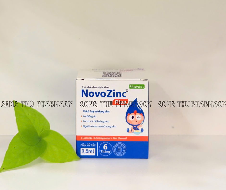 NOVOZINC PLUS - DUNG DỊCH UỐNG TĂNG ĐỀ KHÁNG