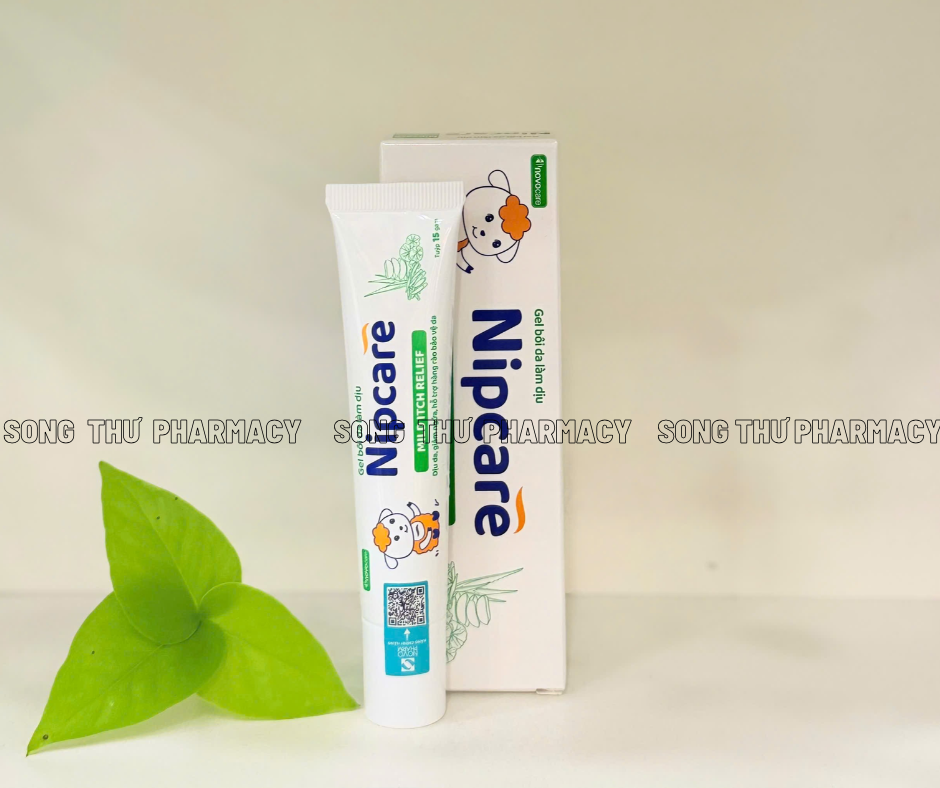 NIPCARE MILD ITCH RELIEF - GEL BÔI GIẢM NGỨA, DỊU DA CHO BÉ KHI MUỖI ĐỐT, CHÀM SỮA, HĂM